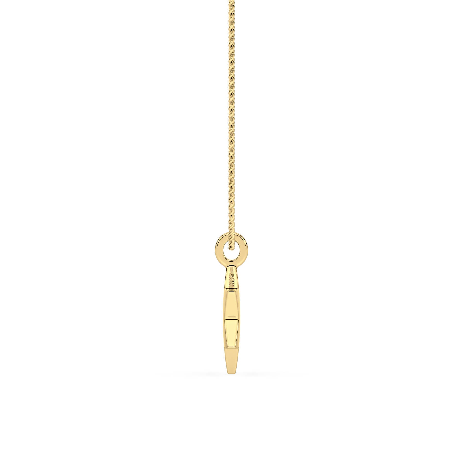 GOLD STAR OF DAVID PENDANT/NECKLACE in 9ct Yellow Gold